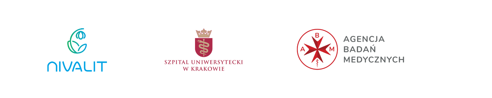 Logotypes of Nivalit University Hospital andABM